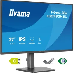 Iiyama prolite xb2793hsu-b1 monitor pc 68,6 cm (27\) 1920 x 1080 pixel full hd led nero