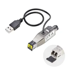 StarTech.com Dongle convertitore multimediale da fibra Gigabit a RJ45 Ethernet,