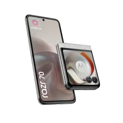 Motorola razr 70 17,5 cm (6.9\) doppia sim android 16.0 5g usb tipo-c 8 gb 256 gb 4800 mah bianco