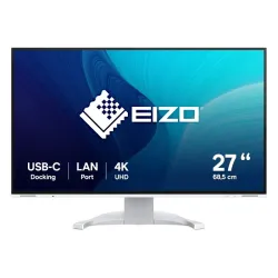 Eizo flexscan ev2740x-wt monitor pc 68,6 cm (27\) 3840 x 2160 pixel 4k ultra hd lcd bianco