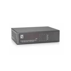 Levelone fep-0812 switch di rete fast ethernet (10/100) supporto power over ethernet (poe) nero