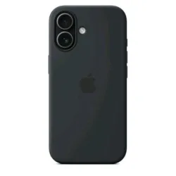 Apple iphone 17 custodia in silicone magsafe nero