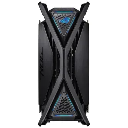 Asus rog hyperion gr701 case gaming full tower e-atx atx micro-atx mini-itx pannelli laterali in vetro temperato illuminazione rgb 4xusb-a 3.2 2xusb-c 4xventole 140mm nero