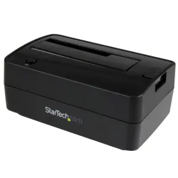 Startech.com docking station per hard disk a singolo slot - dock usb 3.1 (10 gbps)/esata per hard drive hdd/ssd esterno sata