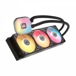 Corsair icue link titan ii 360 rx rgb cpu liquid cooler triple fan socket intel 1851/1700 amd am5/am4 nero