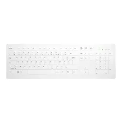 Contour design active key ak-c8112 tastiera medico rf wireless azerty francese bianco