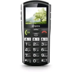 Emporia simplicity lte senior phone tasti extra grandi pulsante di emergenza audio amplificato 4g nero