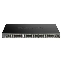 D-link dgs-1250-52x gestito l3 gigabit ethernet (10/100/1000) nero