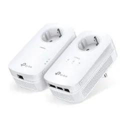 Tp-link tl-pa8033p kit adattatore di rete powerline 1300 mbit/s collegamento ethernet lan bianco 2 pz