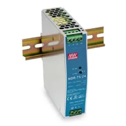 LevelOne POW-2432 alimentatore per computer 75 W Blu Argento
