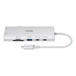 D-link dup-a01 hub di interfaccia usb 3.2 gen 1 (3.1 gen 1) type-c 10000 mbit/s bianco
