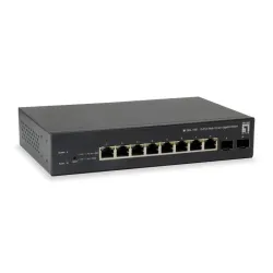 Levelone gep-1051 switch di rete gestito l2/l3/l4 gigabit ethernet (10/100/1000) supporto power over ethernet (poe) nero