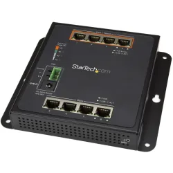Startech.com switch industriale a 8 porte gigabit poe - 4 x poe+ 30w - power over ethernet - switch gestito gbe layer/l2 in
