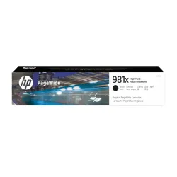 Cartuccia di inchiostro nero originale HP 981X (L0R12A) 2026 CONSEGNA GRATUITA NEL REGNO UNITO! IVA inc.