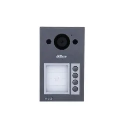Dahua vto3311q-wp videocitofono unita` esterna wi alluminio ip65 ik08 2mp 4 tasti