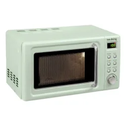 Innoliving forno microonde vintage grill 20lt 800+700w verde inn-861g