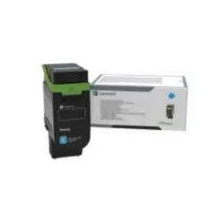 Lexmark 75m0h20 cartuccia toner 1 pz originale ciano