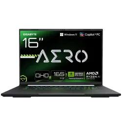 Gigabyte aero x16 1vh93dec64ah laptop copilot+ pc amd ryzen ai 7 350 computer portatile 40,6 cm (16\) wqxg - tastiera qwertz
