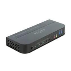 Delock 11482 switch per keyboard-video-mouse (kvm) nero