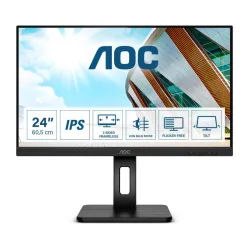 Aoc q24p2q 23.8 led ips quad hd 2560x1440 pixel 4 ms 75 hz 16.9 pro-line 2k altoparlanti incorporati nero