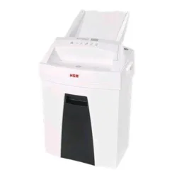 Hsm securio af100 distruggidocumenti a frammenti cestino 25lt capacita` 6 fogli col. bianco