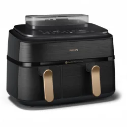 Philips ped friggitrice ad aria dualbasket 9lit con funzione vapore aria vapore com