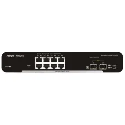 Reyee cloud switch managed gigabit l2 8 porte, 2 slot sfp (chassis metallico desktop)