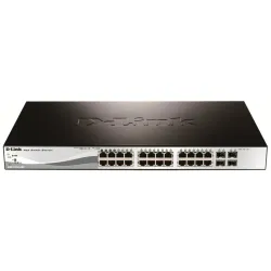 D-link dgs-1210-28p gestito l2 gigabit ethernet (10/100/1000) supporto power over ethernet (poe) 1u