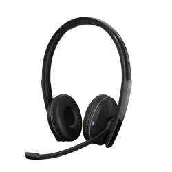Epos-sennheiser adapt 260 cuffia con microfono bluetooth ricevitore usb a certificata microsoft teams uc nero