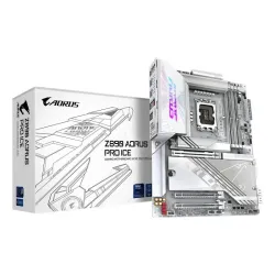 Gigabyte z890 aorus pro ice scheda madre - supporta cpu intel core ultra (serie 2), vrm a 16+1+2 fasi, fino a 9500mhz ddr5