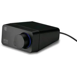 Epos sennheiser gsx 300 - scheda audio esterna per pc - scheda audio stereo e surround 7.1 ad alta risoluzione - manopola del volume led, pulsante smart personalizzabile nero