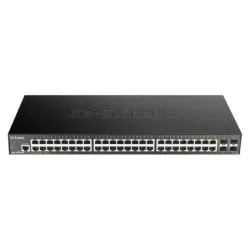 D-link dgs-1250-52x switch di rete gestito l3 48 x 10/100/1000 + 4 x 10 gigabit sfp+