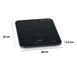 Severin kp1032 piastra cottura a induzione 1 zona piano in vetroceramica 10 livelli di potenza nero