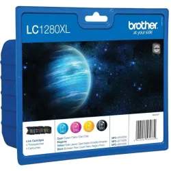 Brother LC-1280XLVALBPDR cartuccia d'inchiostro 4 pz Originale Resa elevata XL N