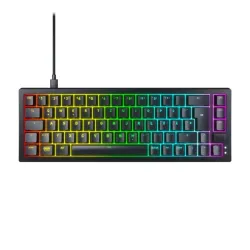 Cherry k5v2 compact tastiera usb qwertz tedesco nero