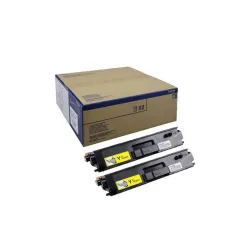 Brother tn-900ytwin cartuccia toner 2 pz originale giallo