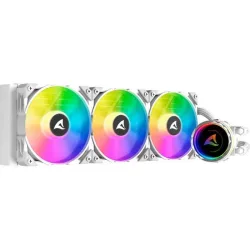 Ventola dissipatore a liquido s90 rgb white