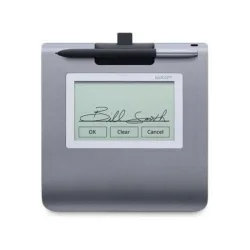Wacom tavoletta acquisizione firma elettronica grafometrica con penna grigio