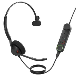 Jabra 5093-299-2259 auricolare cablato a padiglione ufficio usb tipo-c nero
