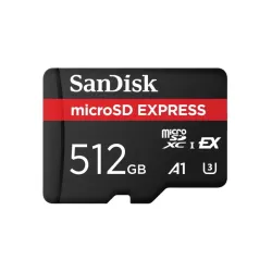 Scheda microSD Express da 512 GB (Velocità di lettura fino a 880 MB/s velocità