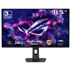 Asus rog strix oled xg32uqdms monitor pc 80 cm (31.5\) 3840 x 2160 pixel 4k ultra hd lcd nero