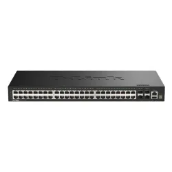 D-link dgs-1530-52/e switch di rete gestito l2 gigabit ethernet (10/100/1000) nero