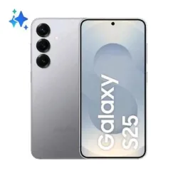 Samsung galaxy s25 12-128gb 6.2`` amoled 120hz dual sim silver shadow italia