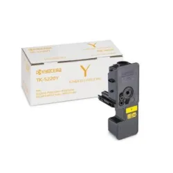 Kit toner giallo originale Kyocera TK-5220Y ECOSYS P5021cdn M5521cdn P5021cdw