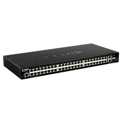 D-link dgs-1520-52/e switch di rete gestito l3 10g ethernet (100/1000/10000) 1u nero