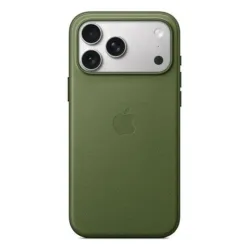 Apple iphone 17 pro max custodia in tessuto techwoven magsafe verde