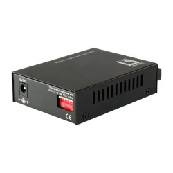 Levelone gvt-2002 convertitore multimediale di rete 1000 mbit/s 1310 nm modalità singola nero