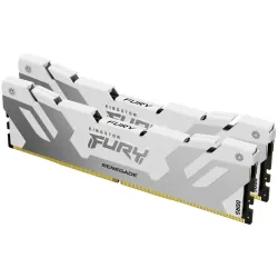 Kingston technology fury 32gb 8000mt/s ddr5 cl38 dimm (kit da 2) renegade white xmp