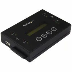 Startech.com docking station per hard disk a 2 slot - duplicatore ed eraser standalone 1:1 con funzione clone per chiavette usb