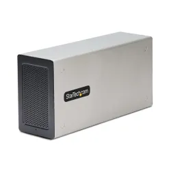 Startech.com chassis thunderbolt 3 pcie, enclosure esterna con doppi slot pci express, box pcie per laptop/desktop/all-in-one
